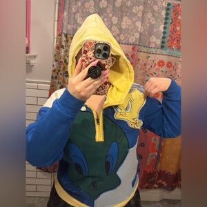 Looney Tunes, Tweedy Bird, Upcycled Hoodie